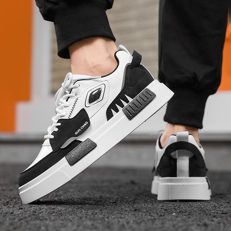 Men Shoes Sneakers Chunky Mens Casual Shoes Luxury Breathable Men Walking Shoes Trend Leather Shoes for Men Running Shoes Male Footwear