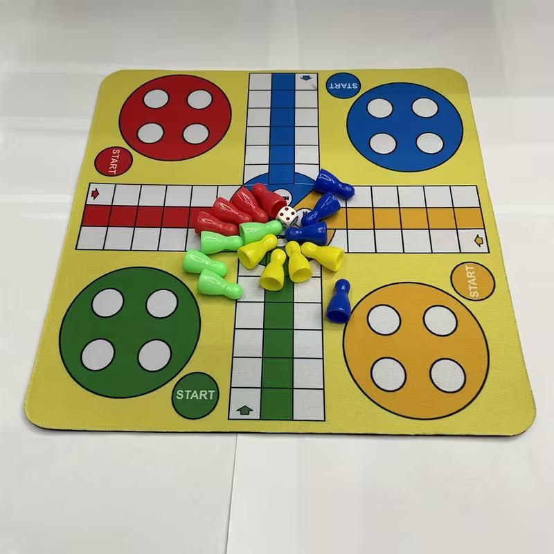 24cm Educational Kids' Ludo Board for Early Learning & Parent-Child Interaction