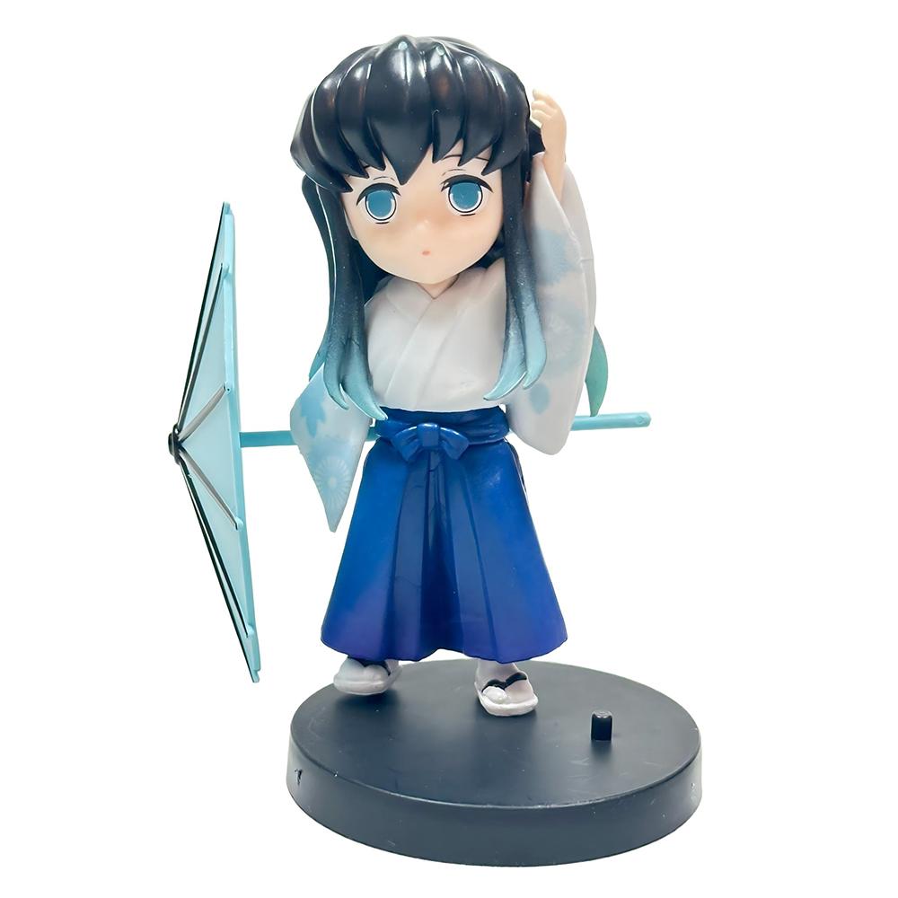 Anime Demon Slayer Figure Kimetsu No Yaiba Doll Plum Rain Series Surprise Box Warrior Action Figure Toy Model  Popular New