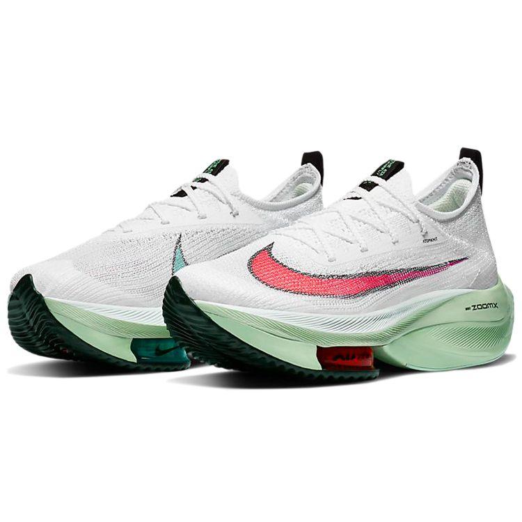 Nike Adidași de damă Air Zoom Alphafly Next% Pepene Verde Alb CZ1514-100