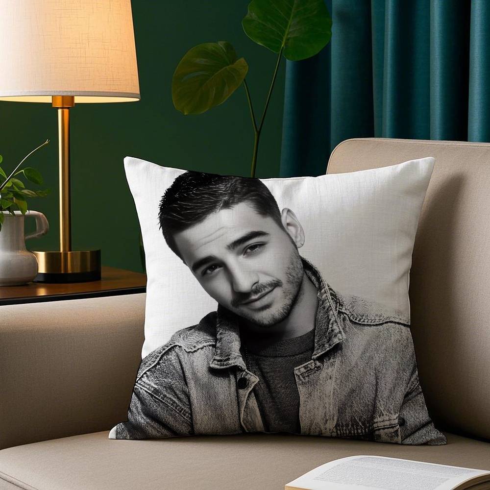 SSinger MMaluma Pillow Case Short Plush Print Cushion Cover Square Throw Pillow Covers Sofa Home Decor