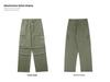 LKTM Men's Loose Wide-Leg Multi-Pocket Japanese Style Jeans - Trendy Straight Pleated Overalls