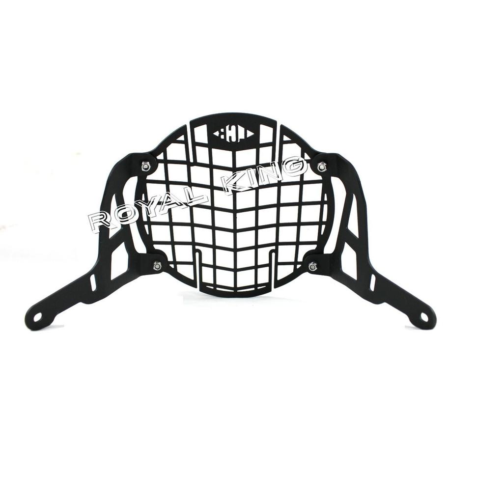 Black "Mig Headlight Grill Set Fit For Royal Enfield Himalayan 411"