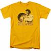 Elvis Presley singt Hawaii-Style T-Shirt Herren Lizenziertes King Tee Gold