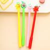 4Pcs Cartoon Gel Inks Pen 0.5MM Needle Tip Gel Pen Quick Dry Refillable Journaling Pen for Writing Note Taking