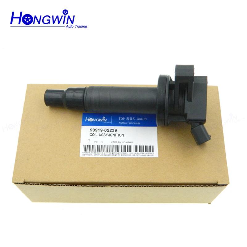 4pcs Ignition Coil Plug For Toyota Corolla Celica Chevy Prizm Pontiac Vibe Matrix MR2 Spyder 1.8L UF247 9091902239 90919-02239