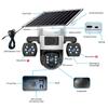 Solar-Sicherheitskamera WIFI/4G Drei-Bildschirm Mobiltelefon Fernbedienung HD Automatische Ladekamera Außenbereich