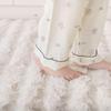 2026 Women's Luxury Double-Layer Cotton Linen Pajamas, Short Sleeve, Long Pants, Versatile for Home or Outdoor Wear, Sweet & High-End.