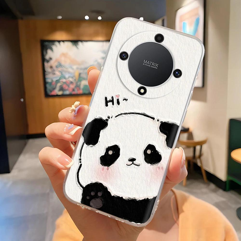 Case For Honor X9a Case Honor X9b Magic5 Magic6 Magic 5 6 Lite Transparent Soft Silicone TPU Funda Protective Back Cover Casing