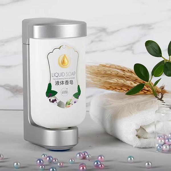 Anti-Theft ABS Bracket Inverted Squeeze Soap Dispenser 400ml HDPE Disposable Bottle Liquid Holder белый