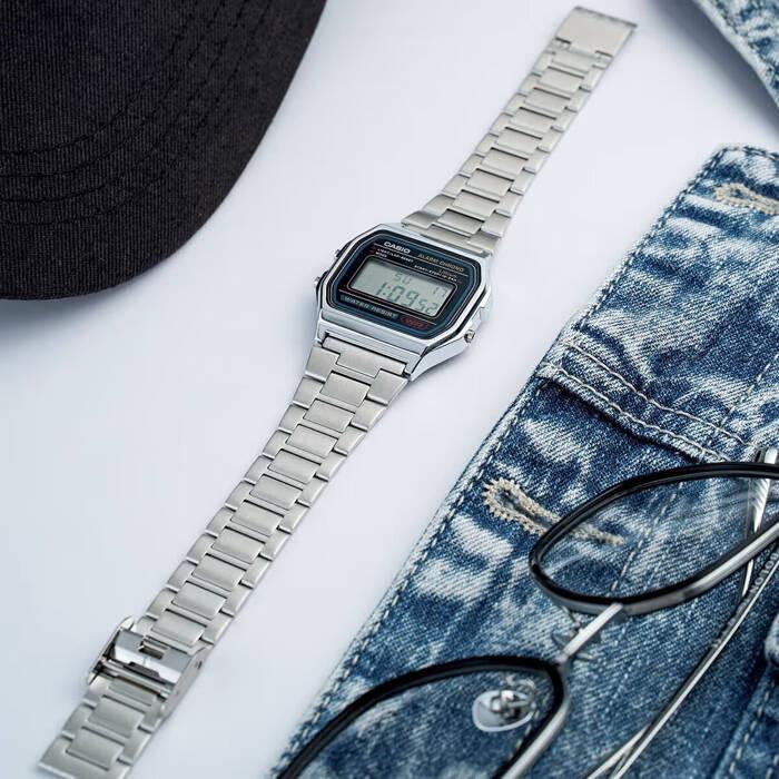 Zegarek Męski Casio A158Wa-1D Vintage Retro + Box