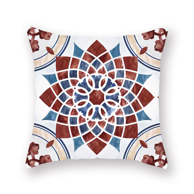 Wish Ethnic Style Mandala Digital Printing Car Office Cushion