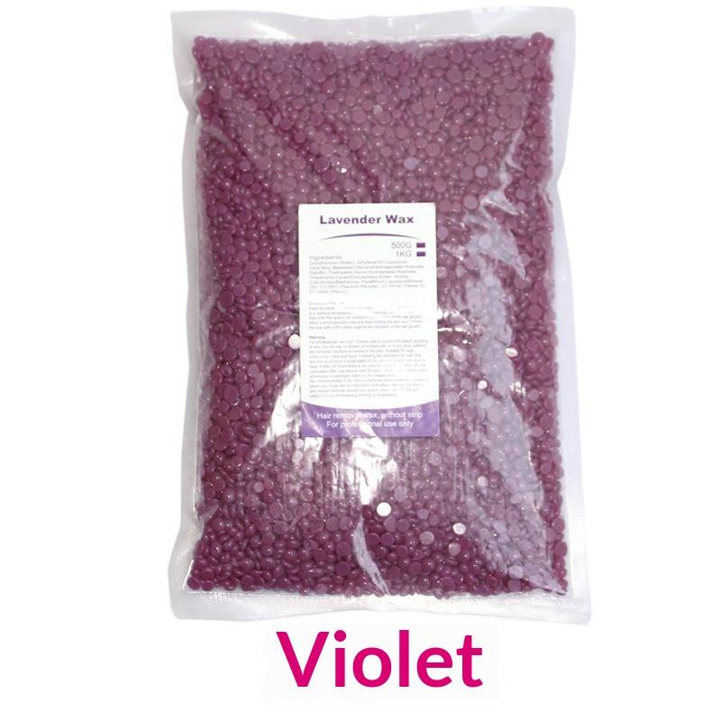 500G Waxing Wax Beans For Hair Removal Full Body Hot Film Hard Depilatory Wax Beads For Wax Heater Machine Hard Wax Beans