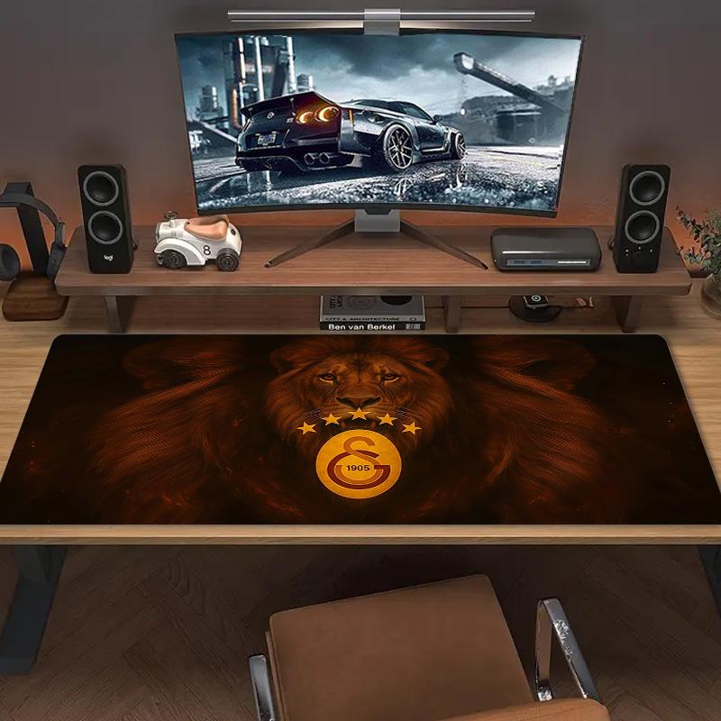 Galatasaray Color Mouse Pad Large Gaming Table Cushion Non-slip Laptop Tablet Big Mousepad XXL Mat Mini PC Playmat With Lock edge