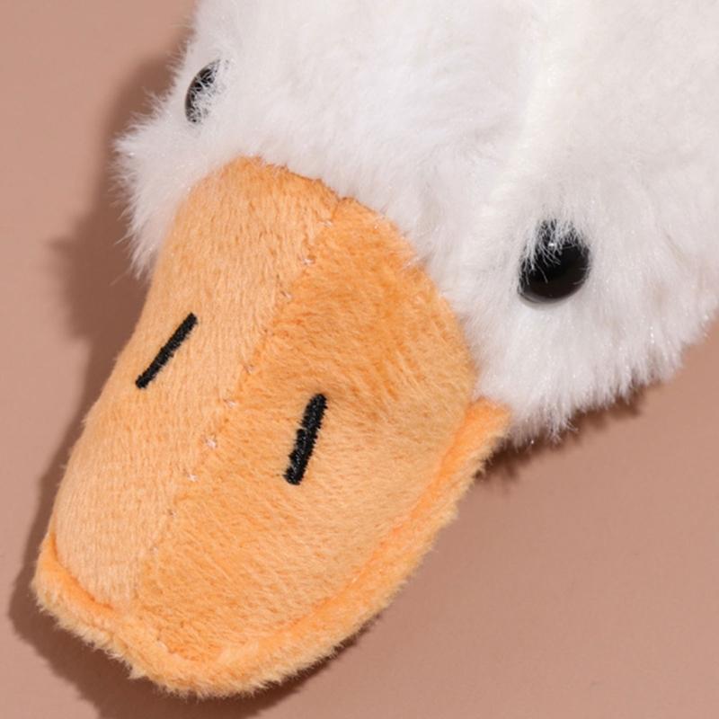 Bello Astuccio Animali Astuccio Peluche Astuccio per Penne Borsa per Penne Tasca per Penne Astuccio a Forma di Oche Cartone Animato per Bambini Ragazze