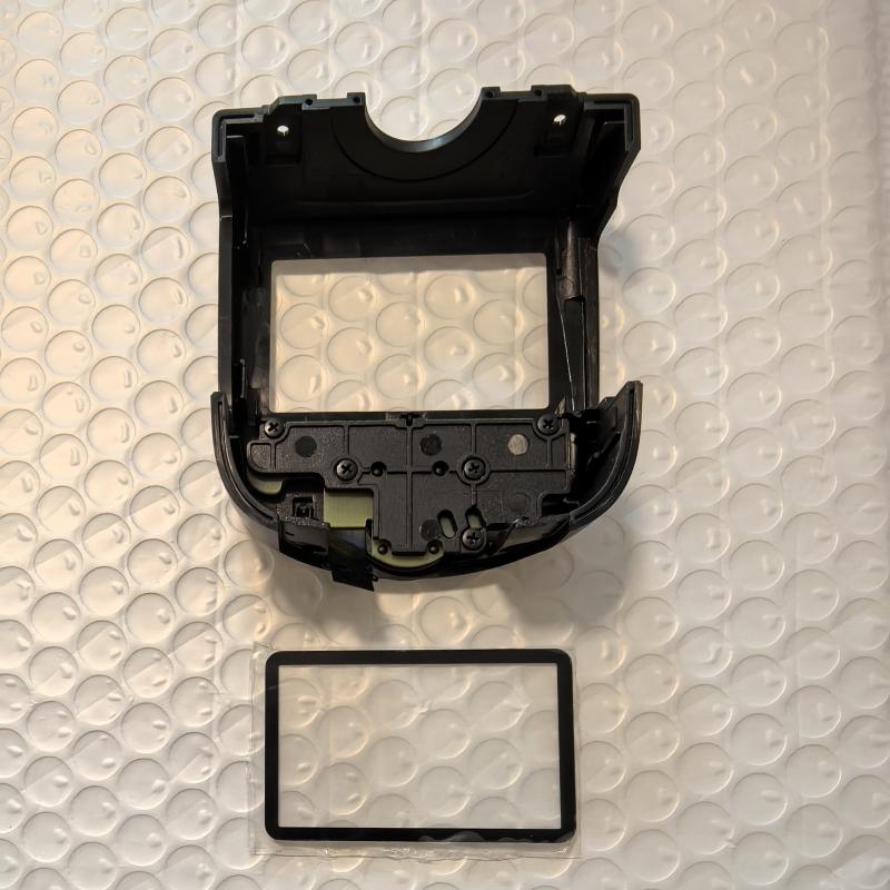 For Godox V1 Cover Shell With Button With Window Speedlite Flash Rear Back Cover Camera Detail Repair Replacement Parts