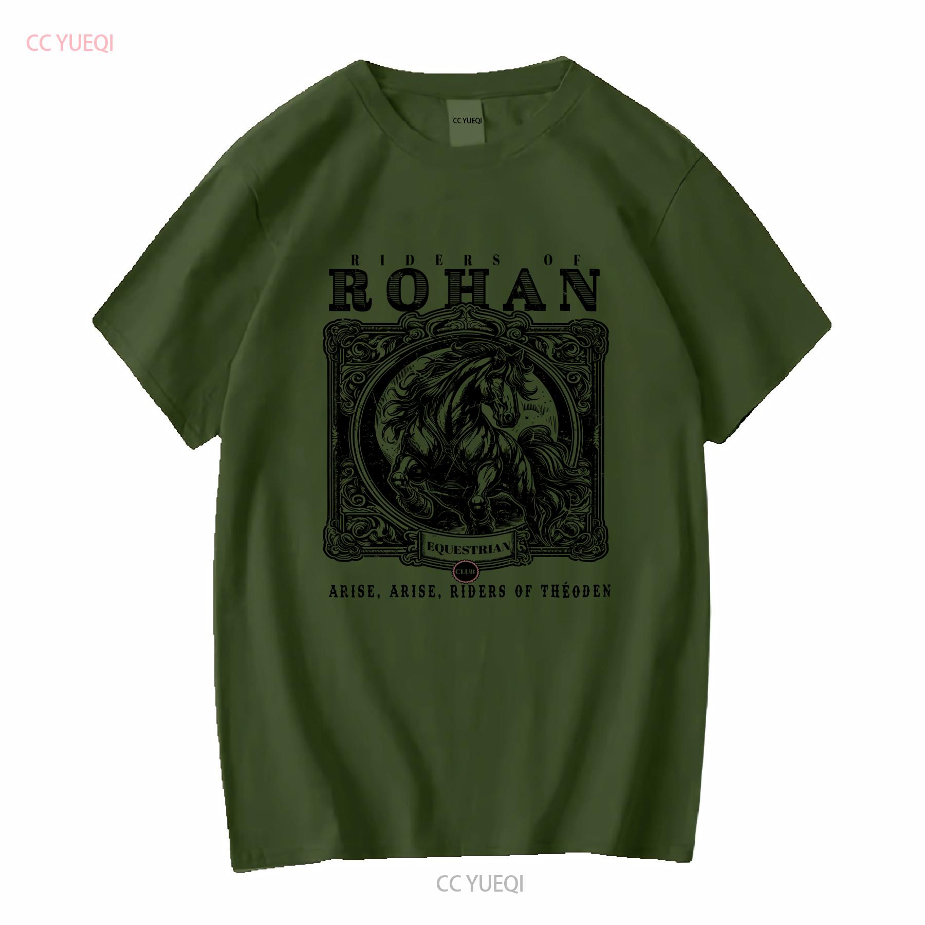

Riders Of Rohan Equestrian Club SweaT T Shirt Lotr Fantasy Merch Jrr Tolkien Book Lover Geek Bookish vintage Washed Comfortable 3XL