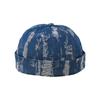 Fashion Washed Cotton Docker Cap Adjustable Windproof Brimless Skullcap Casual Retro Beanie Hat Hip Hop