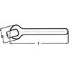 KNIPEX Insulated Wrench 17mm 980017 Open-End