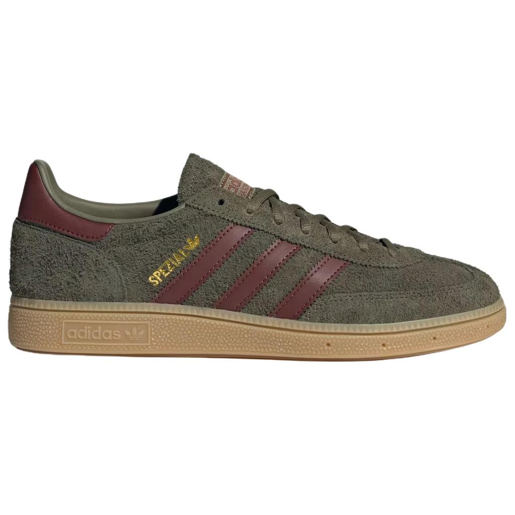 Adidas Handball Spezial Olive Brown Unisex Sneakers Green Focus-Olive Fox-Brown JQ8297