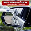 Car windshield waterproof spray, hydrophobic raindrop repellent coating set, anti-fog and mirror effect for windows and bathroom