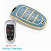 6 Button Tpu For Hyundai Atos Solaris Prime Nexo Sonata Staria Ioniq Palisade Tucson Santa Fe Car Key Case Cover Fob Accessories