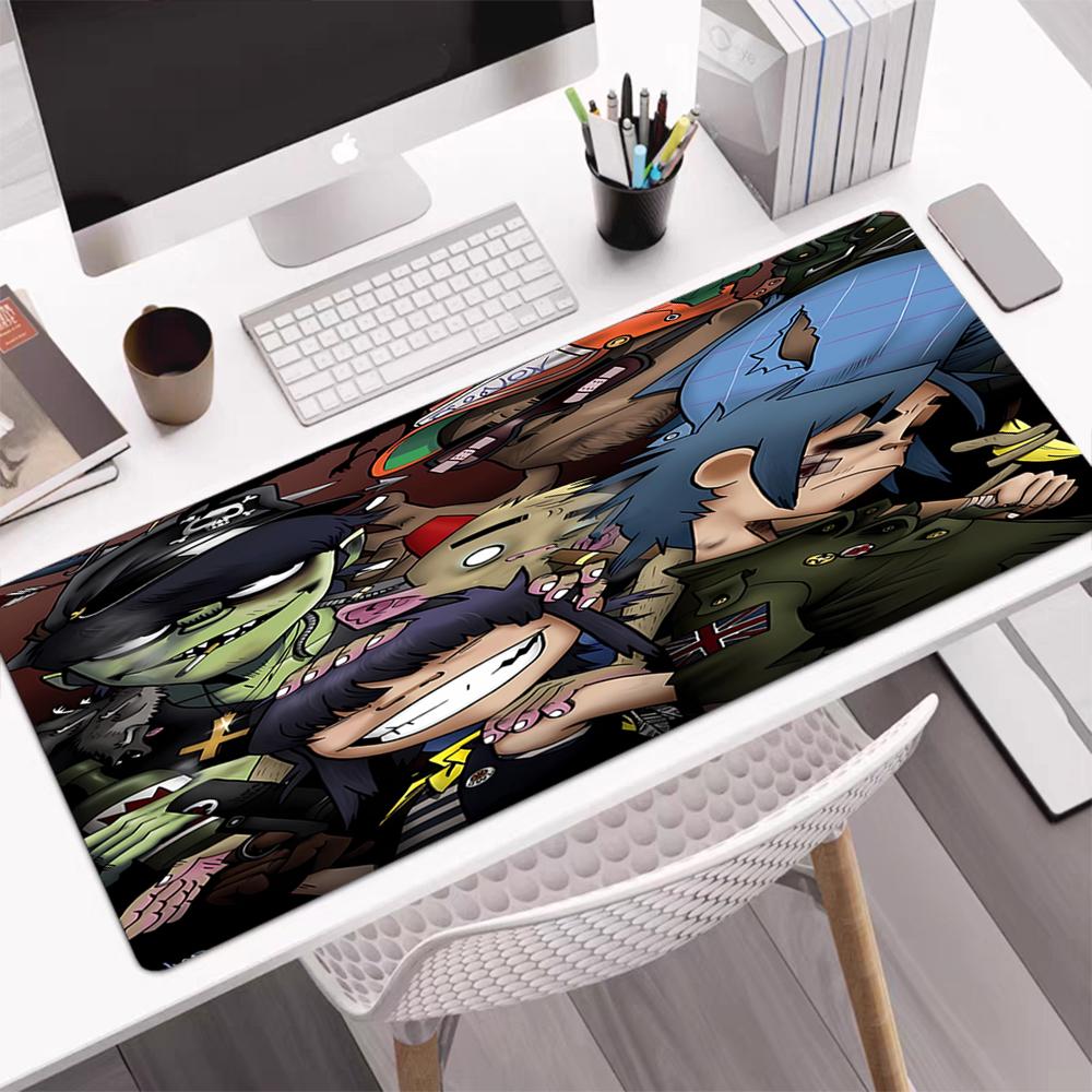 Gorillaz Theme Mouse Pad, Non Slip Rubber Base, Multifunctional Office & Home Decor, Perfect for Workspace Personalization.