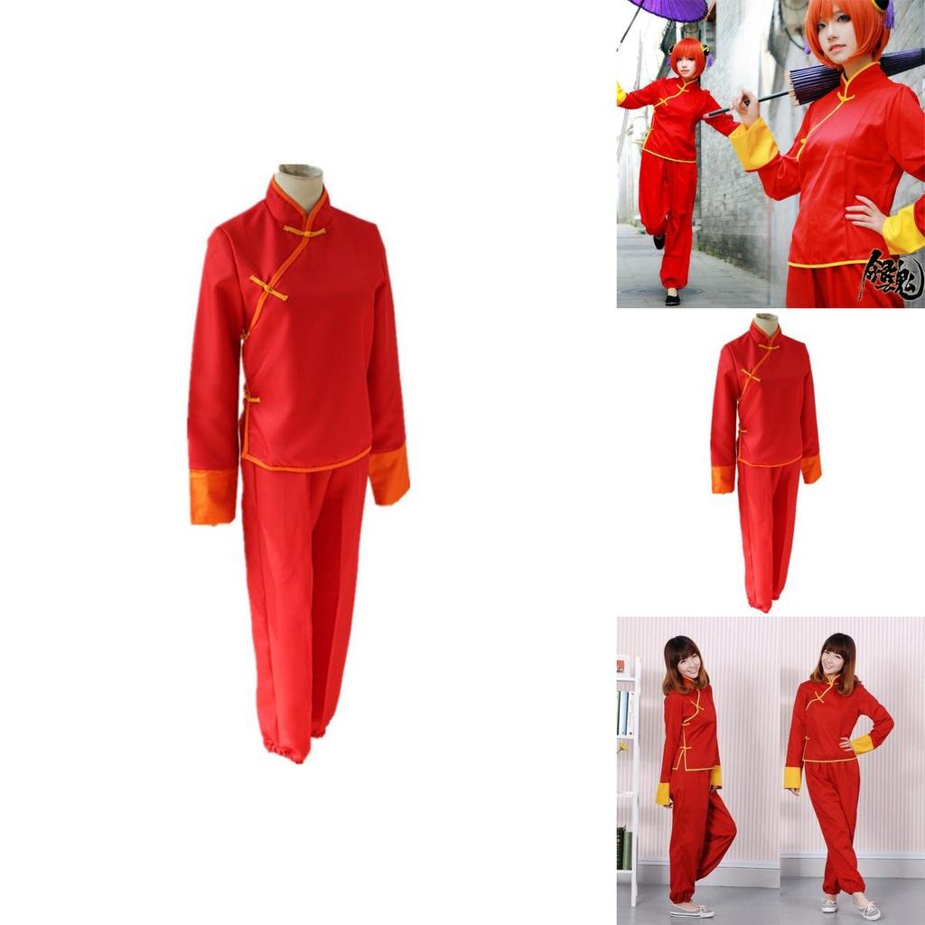 High-quality Gintama Kagura Cosplay Costume With Perfect Stitches Ideal For Daily Wear