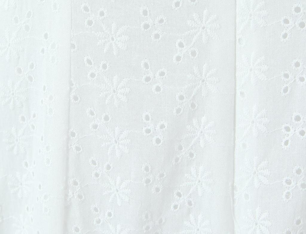 White One-Shoulder Lace Patchwork Slim Summer Dress with Cinched Waist and Short Sleeves