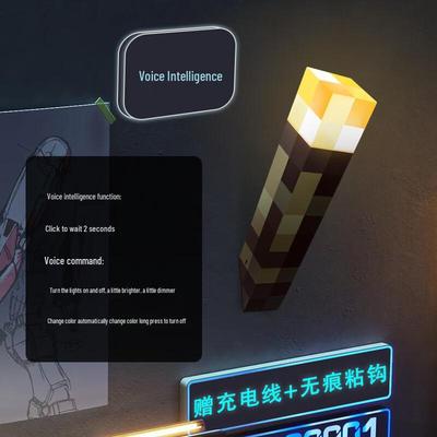 NuFeng Intelligente Sprach-Taschenlampe Atmosphärenlampe