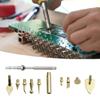 Thermal Efficient Brass Engraving Tool With Rotating Head Mechanism For Artistic Engraving Detailed Work Crafting Repair