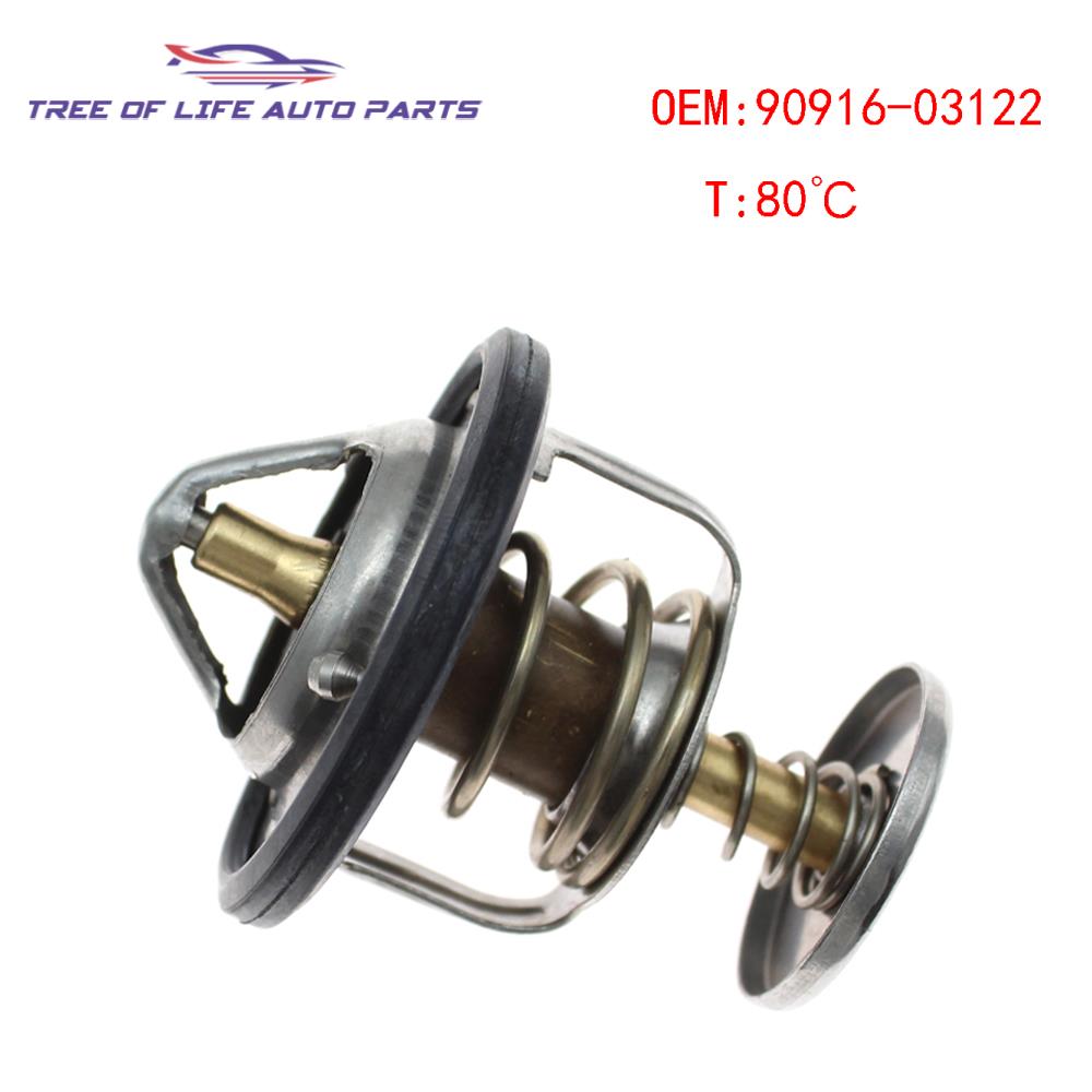 90916-03122 9091603122 Engine Coolant Thermostat For Daihatsu Copen Sirion Terios YRV Toyota Yaris Aygo 90048-33088 90916-03143
