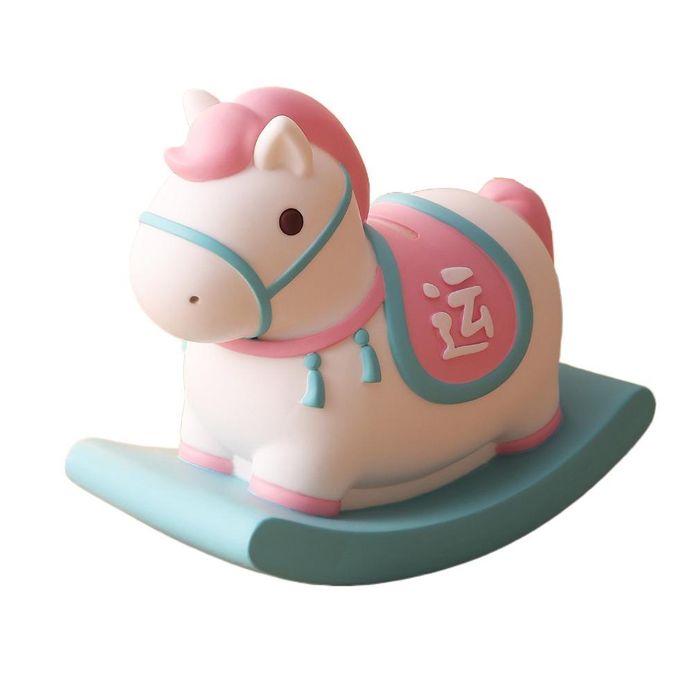 Savings Tank Cartoon Horse Money Boxes Anti Drop Horse Piggy Bank Ornament  Children/Kids