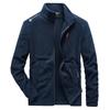 Men's Double-Sided Polar Fleece Jacket: Warm Cardigan for Students, Outdoor Sports & Casual Wear
