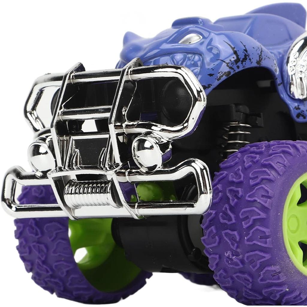 Trägheitsfahrzeug-Spielzeug aus Legierung, tragbares 4-Rad-Trägheits-LKW-Spielzeug, helle Farbe, simuliert, exquisit für zu Hause