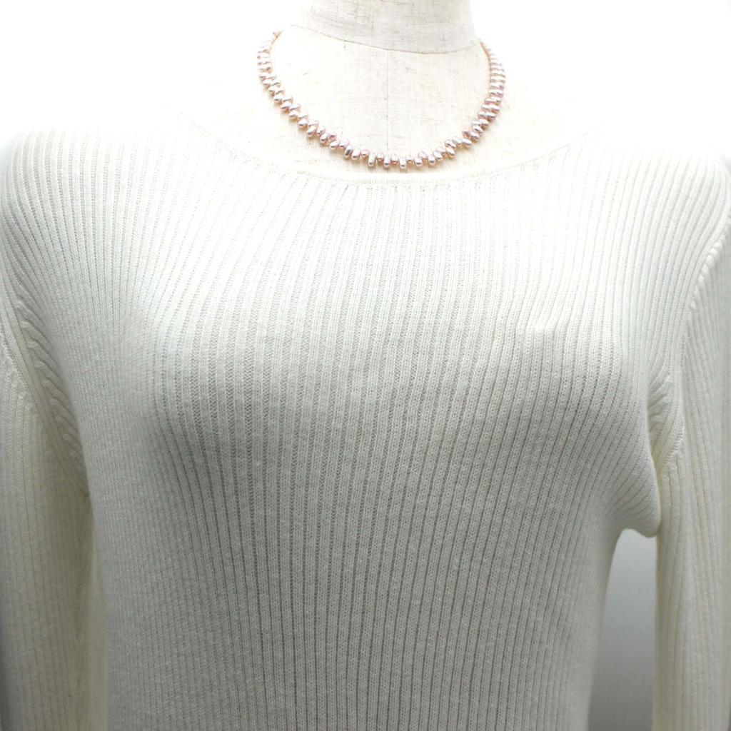 Freshwater Pearl Necklace Gift Natural Pink Freshwater 42cm 18K Yellow Gold (Free Wrapping) Pearls, Length,