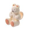 Bear Door Handle Stopper Wall Protector Adhesive-Free Silicone Door Lever Stop Wall Bumper Noise Reduction Home Office Door Anti-collision Pad