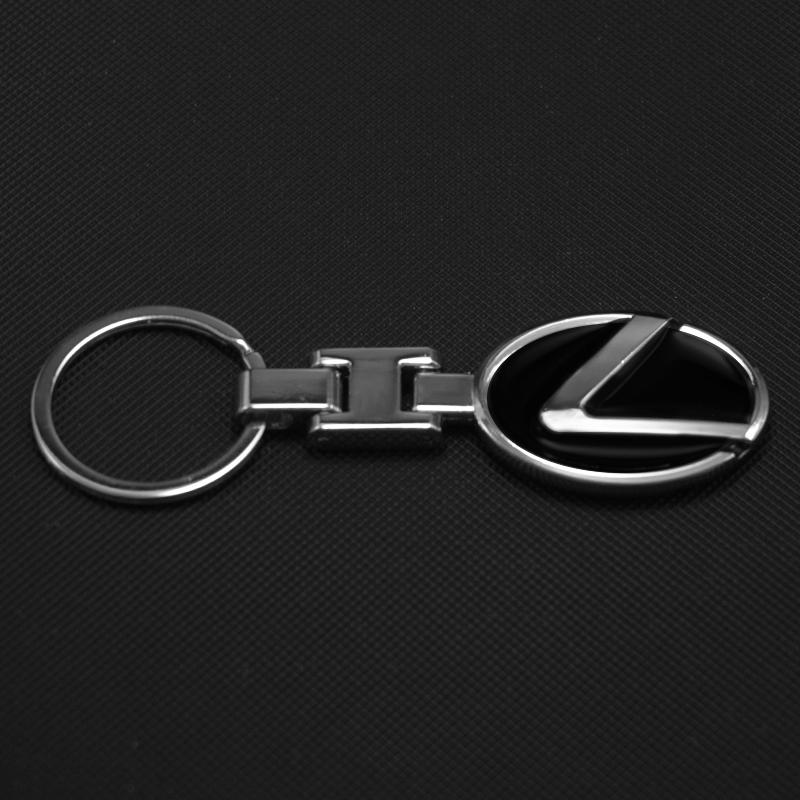 3D Metal Car Key Ring Chain For Lexus LS LC RZ IS350 ES300 GS350 CT200h GX460 LX570 RX500h NX300 UX260 LM Keychain Accessories RH8