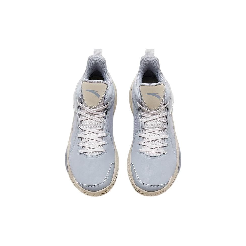 Anta Air Space 4 Látkové Protiskluzové Odolné Nízké Basketbalové Boty Pánské tenisky Modré 912531608SF-1