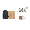 Coach West 20 Classic Logo Multifunctional Pocket Coated Canvas And Leather Crossbody Bag Men Crossbody Bag Black 2853-QBAF4