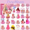 Schattige Kerst Aftel Eend Blind Box Charmant Kindergeschenk Voor Stressverlichting