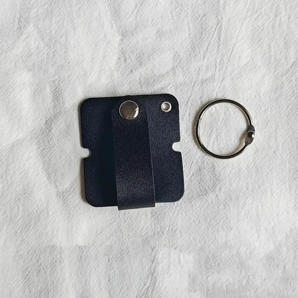 Leather Buckle Leather Cable Clip Cable Strap Earphone Cord Holder Earphone Organization