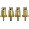 Brass Battery Terminal Charging Posts, Amper Battery Post Adapters (+/-)