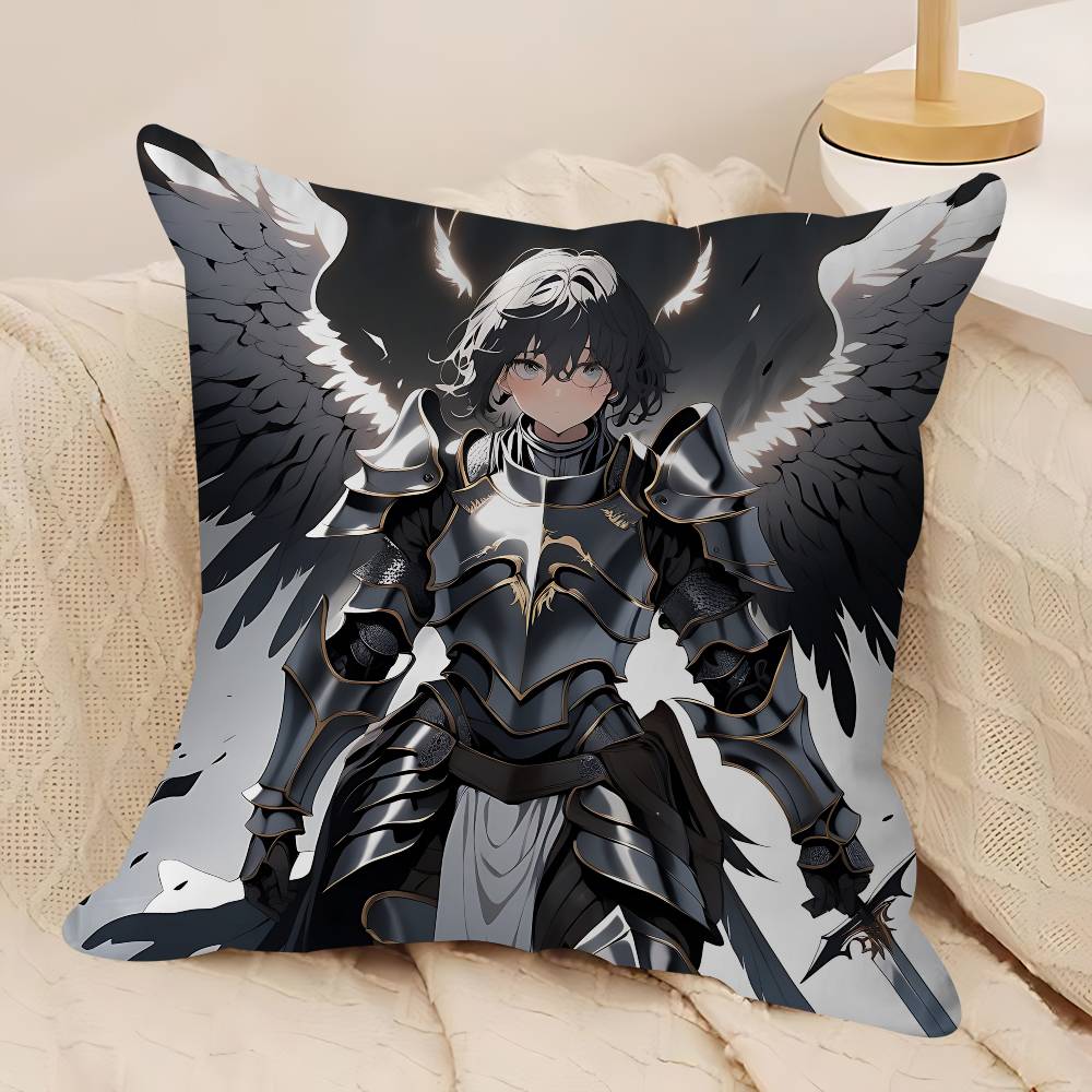 Anime Seraph-of-The-End Pillow Cover Sofa Cushion Cover Home Room Decoration Children Gift