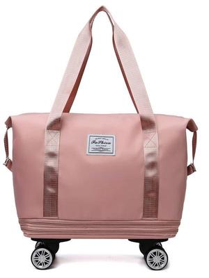 Women's Universal Wheeled Travel Bag - Student, Maternity, Boarding & Storage Handbag