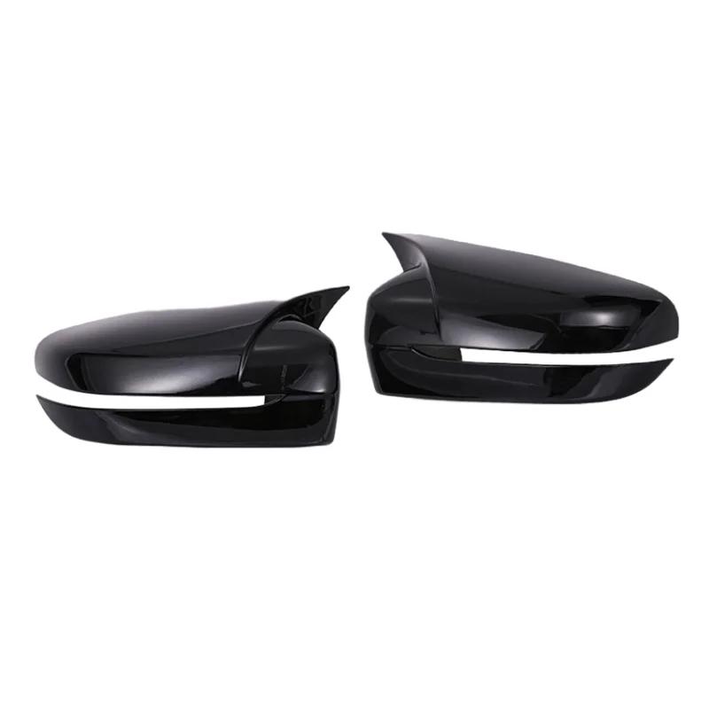 For BMW 3 4 5 7 8 Series G20 G21 G28 G22 G30 Car Sticker Rearview Side Mirror Cover Wing Cap Sticker Door Rear View Case Trim