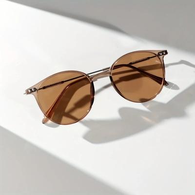 1/3PCS Retro Circular Small Frame Metal Sunglasses Trendy Unisex Fashion Accessories