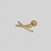14k Cross X Piercing