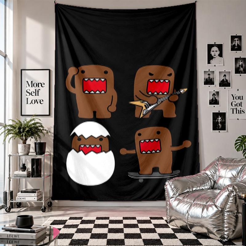 Wall TapestryDomo Art Hanging Cloth Decorative Background Cover for Room Decoration