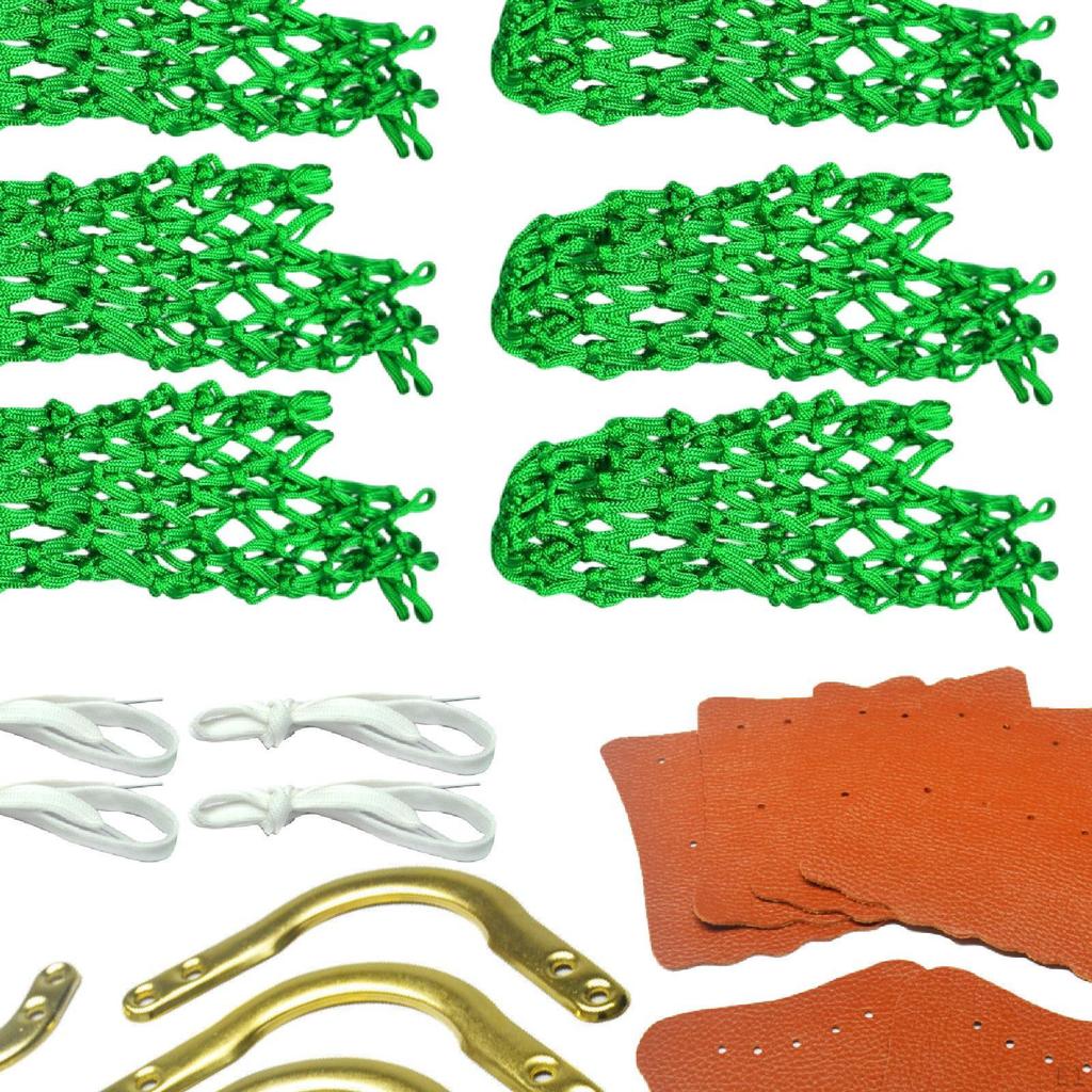 6 Stück Billard-Pooltischtaschen PU 4 Ecken und 2 Seiten